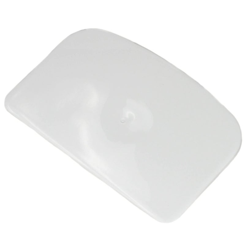 Chef Craft Classic Plastic Dough Scraper, 6 Inch, White, One Size - Image 1
